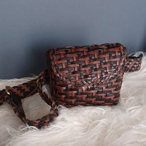Vintage Woven Belt Bag